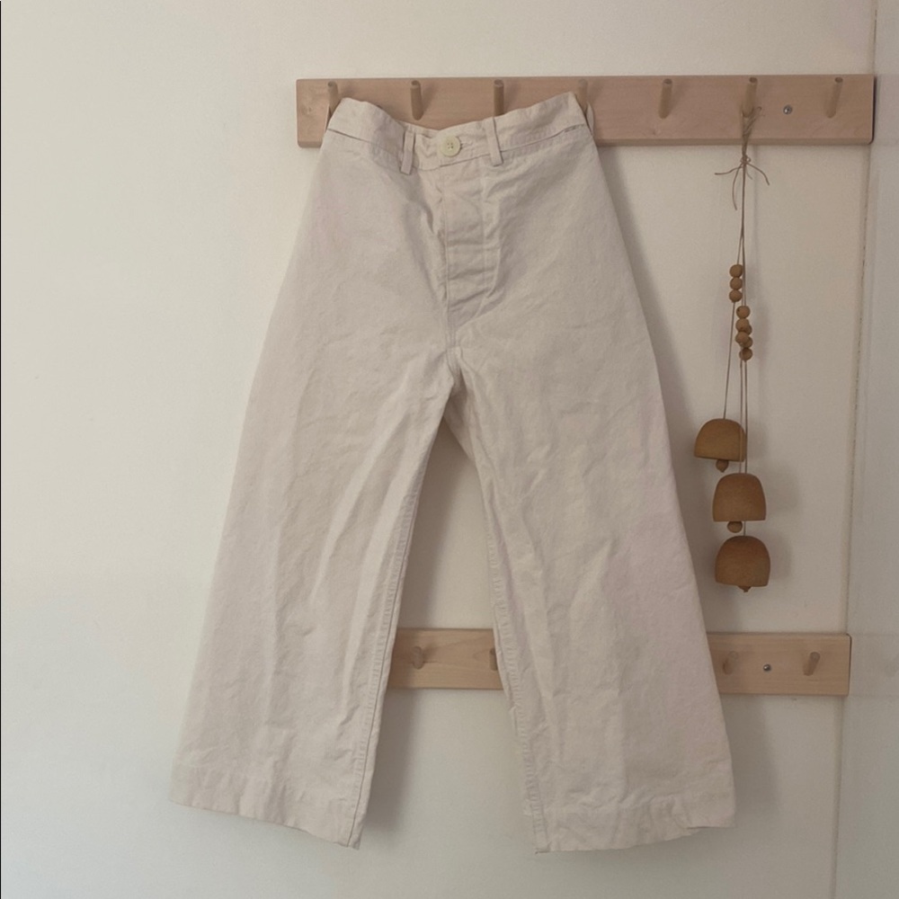 Jesse Kamm Sailor Pants in Salt